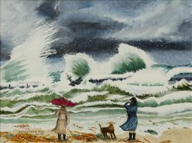 Hurricane Carrie, Bray 1957