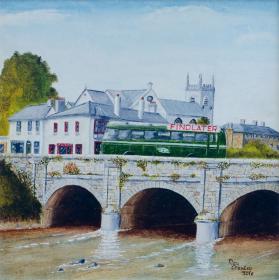 Crossing Bray Bridge